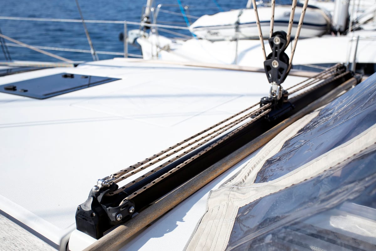Skyra, a Dufour 412 GL sailboat at Grad Pula, Croatia