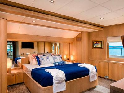 Cabin on Grace, a Aegean Yacht Custom Made Aegean yacht at Split, Croatia