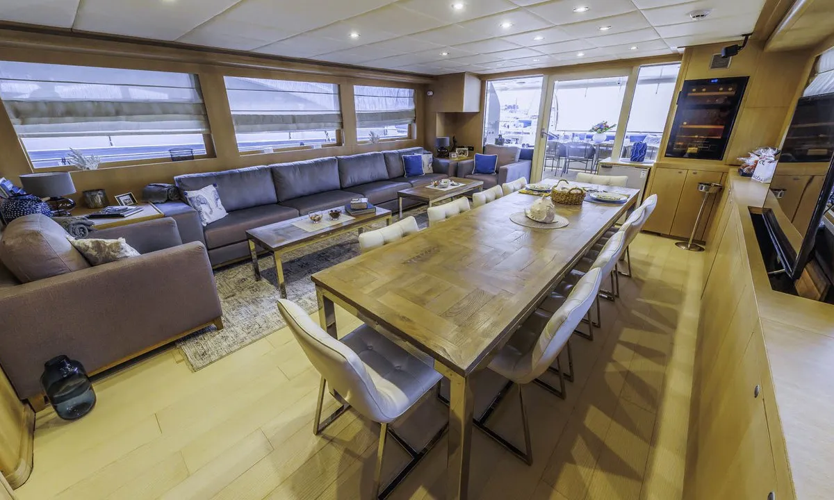 Salon of Grace, a Aegean Yacht Custom Made Aegean yacht at Split, Croatia