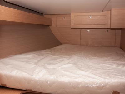 Cabin on Siroko, a Dufour 382 GL sailboat at Sithonia Municipal Unit, Greece