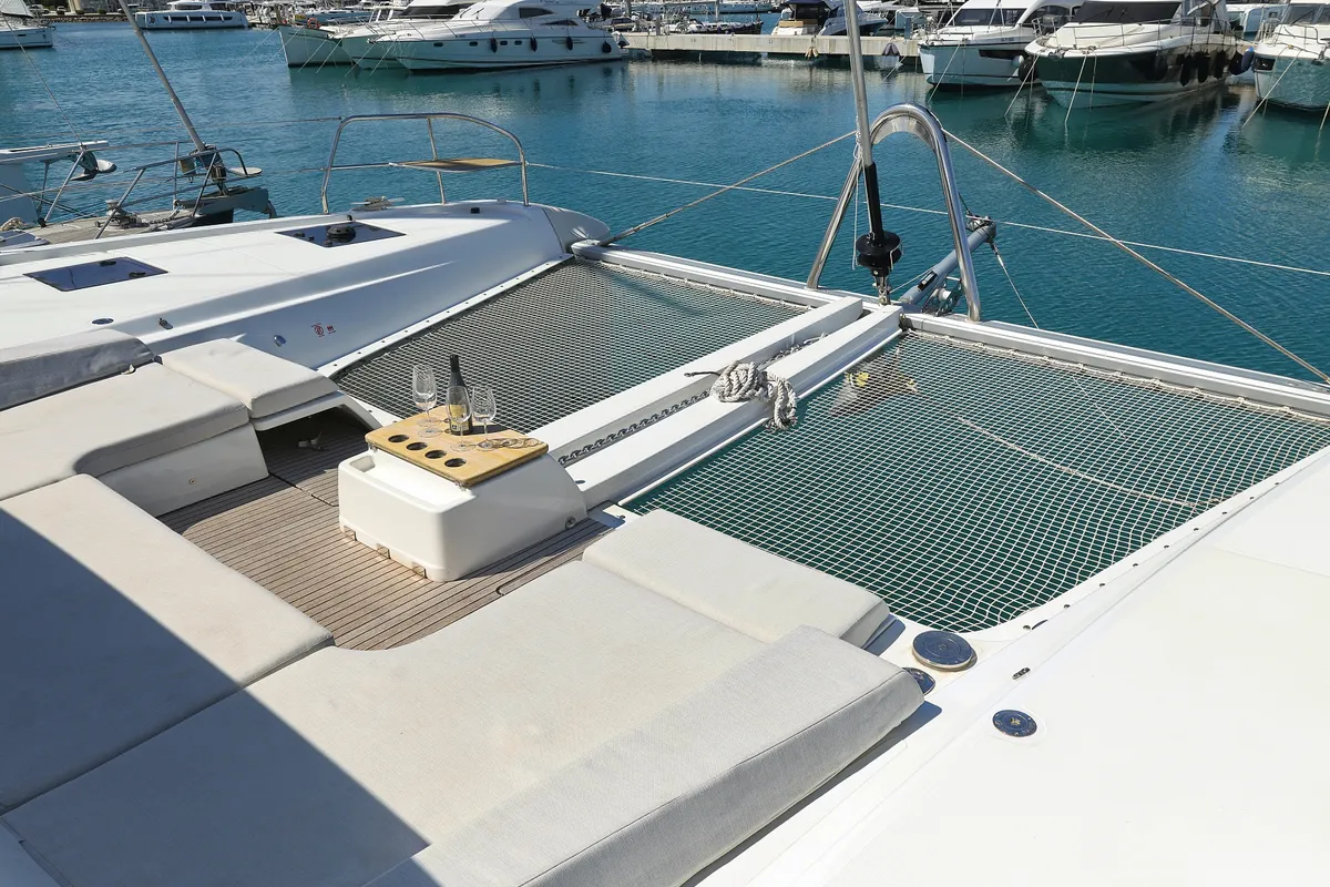 SALISKA, a Lagoon Lagoon 55 catamaran at Split, Croatia