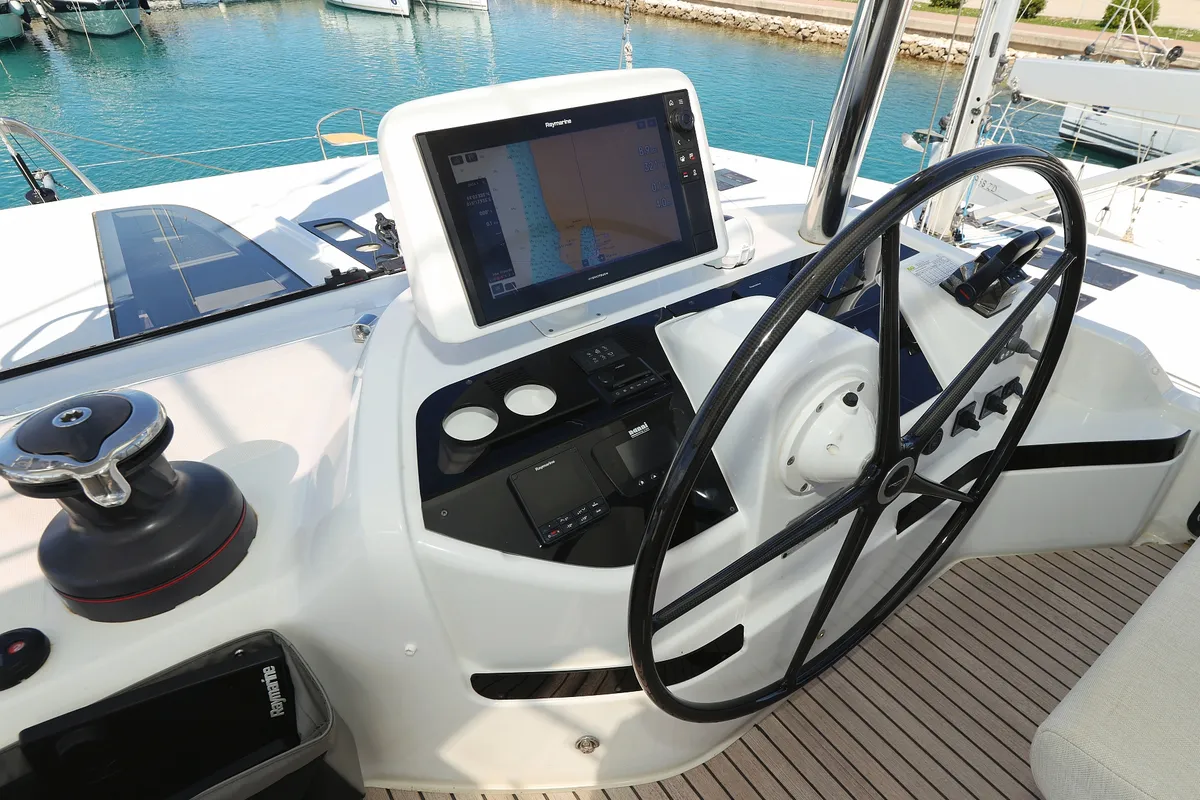 SALISKA, a Lagoon Lagoon 55 catamaran at Split, Croatia