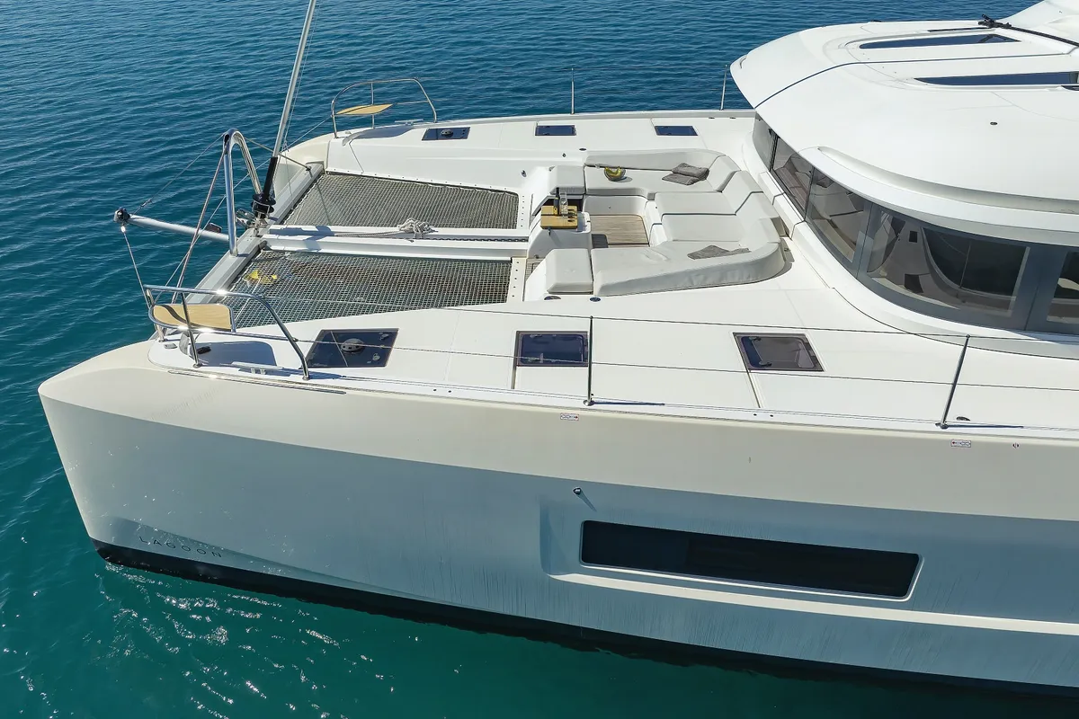 SALISKA, a Lagoon Lagoon 55 catamaran at Split, Croatia