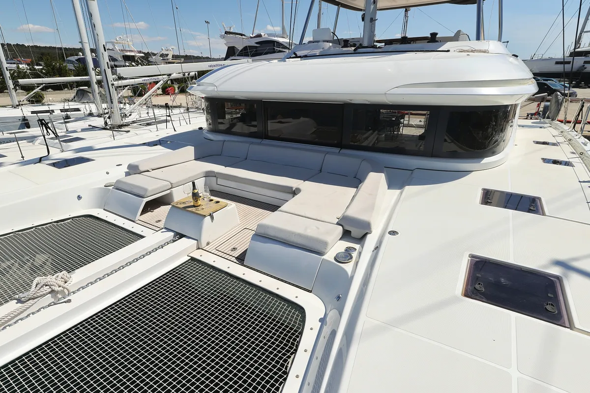 SALISKA, a Lagoon Lagoon 55 catamaran at Split, Croatia