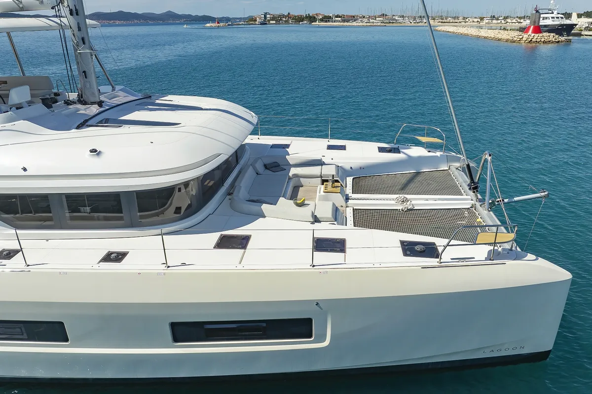 SALISKA, a Lagoon Lagoon 55 catamaran at Split, Croatia
