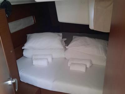 Cabin on ALBIUS, a Beneteau Oceanis 40.1 sailboat at Split, Croatia