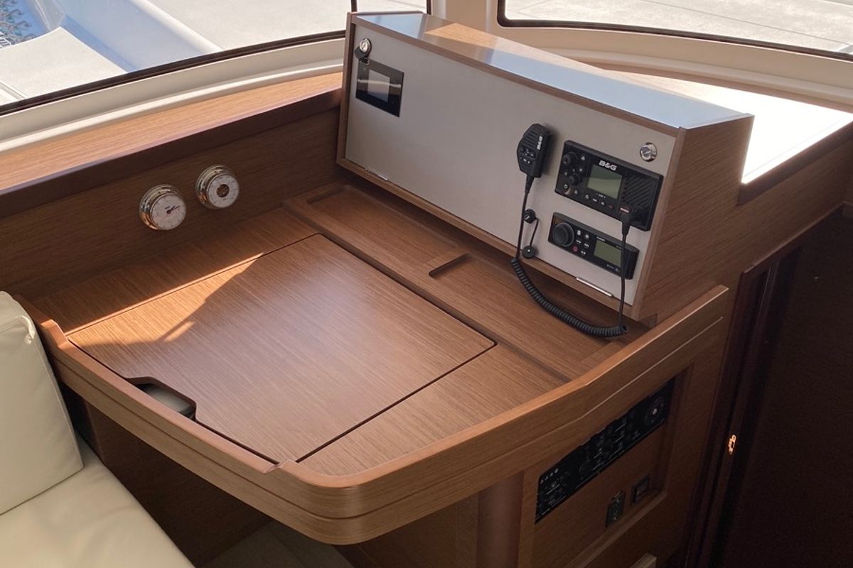 Felis, a Lagoon 42 catamaran at Olbia, Italy