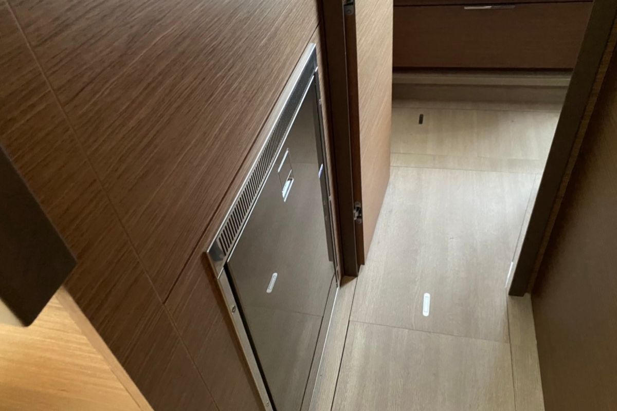 Dreamers, a Lagoon 50 catamaran at Olbia, Italy