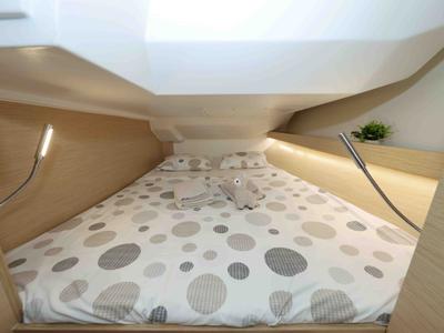 Cabin on Leeloo, a Hanse Yachts Hanse 360 sailboat at Grad Šibenik, Croatia