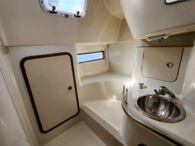 Head on Orion X, a Beneteau Oceanis 370 sailboat at Volos Municipality, Greece