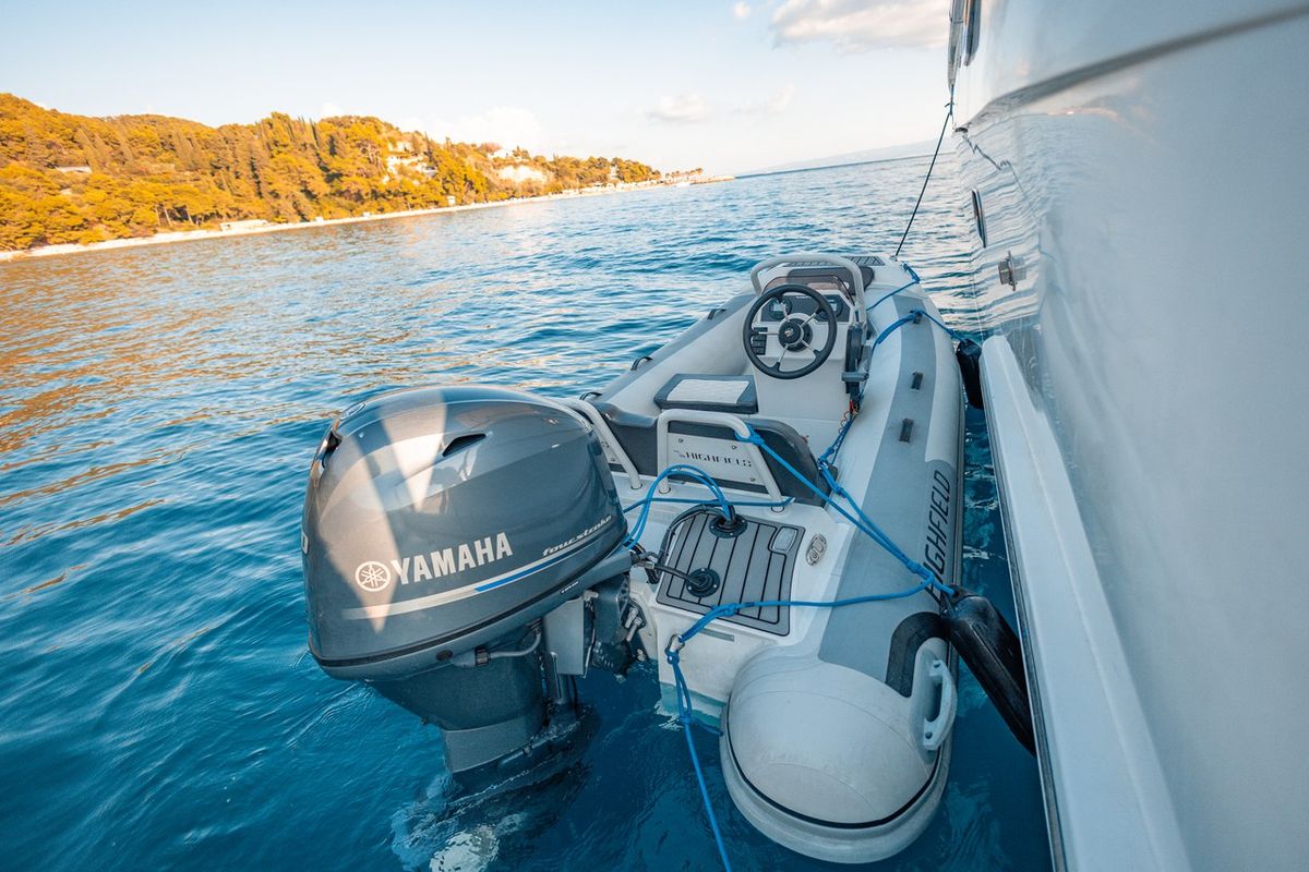 Happy3, a Yaretti 2210 yacht at Split, Croatia