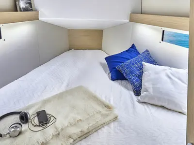 Cabin on Oceanis 34.1 Premium, a Beneteau Oceanis 34.1 sailboat at Dubrovnik, Croatia