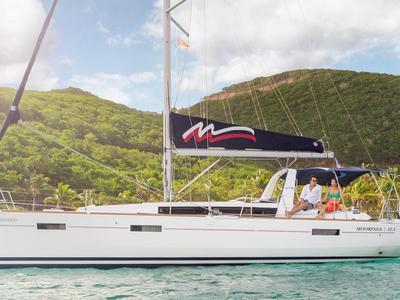 Cabin on Moorings 42.3 Exclusive, a Gulet Moorings 42.3 sailboat at Road Town, British Virgin Islands