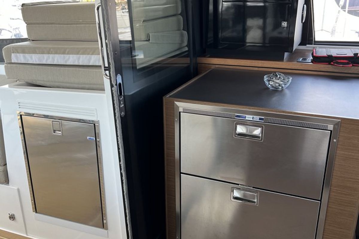 Galley of Dream (cat), a Nautitech Rochefort Nautitech 46 Open catamaran at Split, Croatia