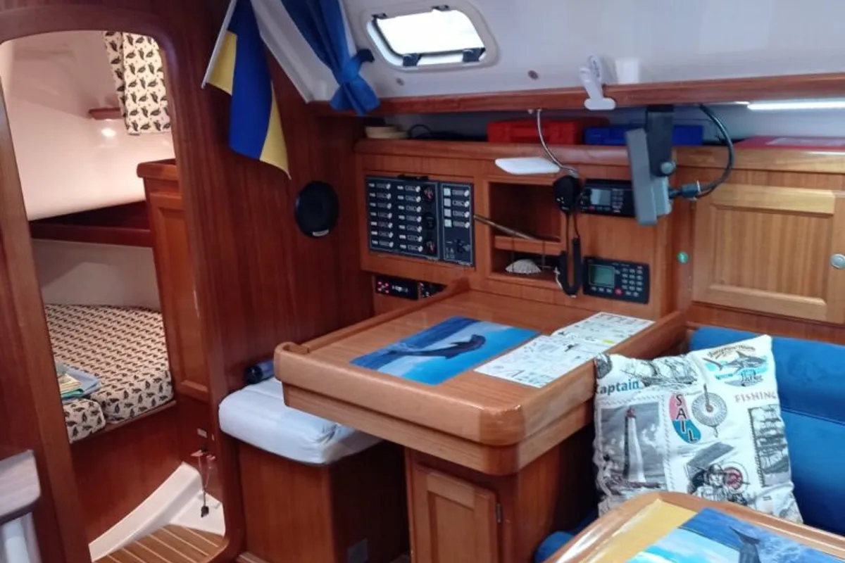 Exterior view of Tommy, a Dufour 36 Classic sailboat at Grad Pula, Croatia