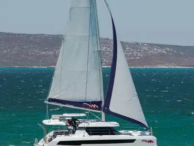 Cabin on Moorings 4200/3 Exclusive Plus, a Leopard 42 catamaran at Placencia, Belize