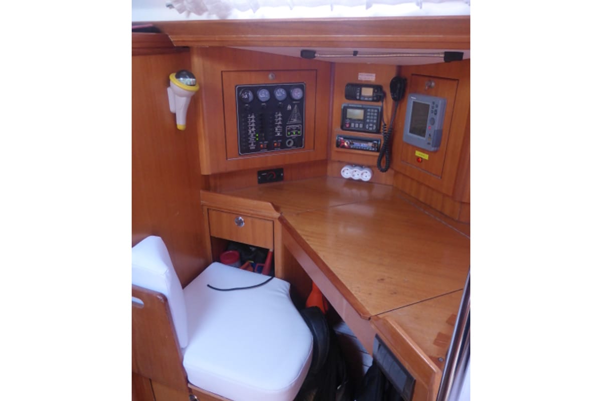 Nafsika, a Elan 45 sailboat at Municipal Unit of Lefkada, Greece