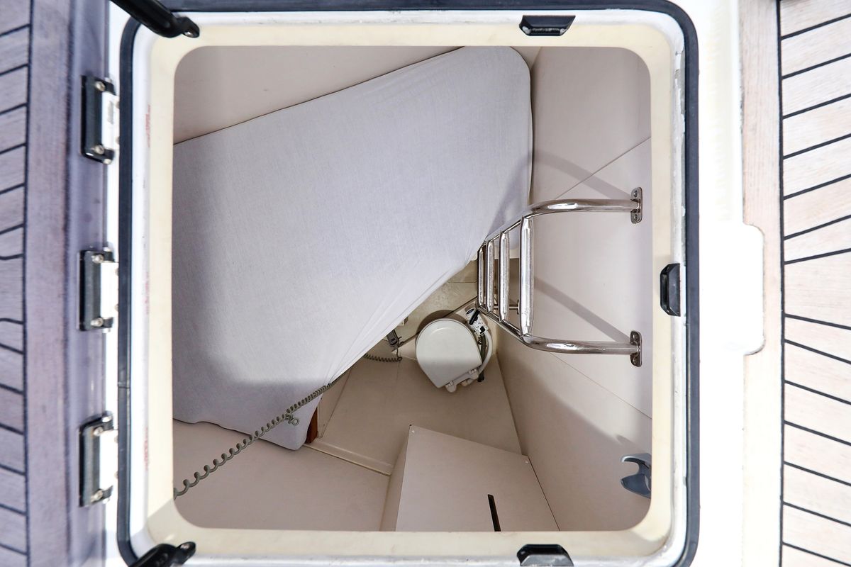 Jasmine, a Hanse Yachts Hanse 588 sailboat at Grad Trogir, Croatia