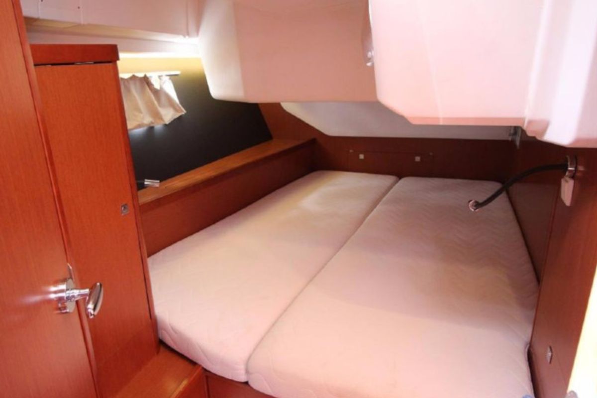 Cabin on Allegria, a Beneteau Oceanis 45 sailboat at Municipal Unit of Lefkada, Greece
