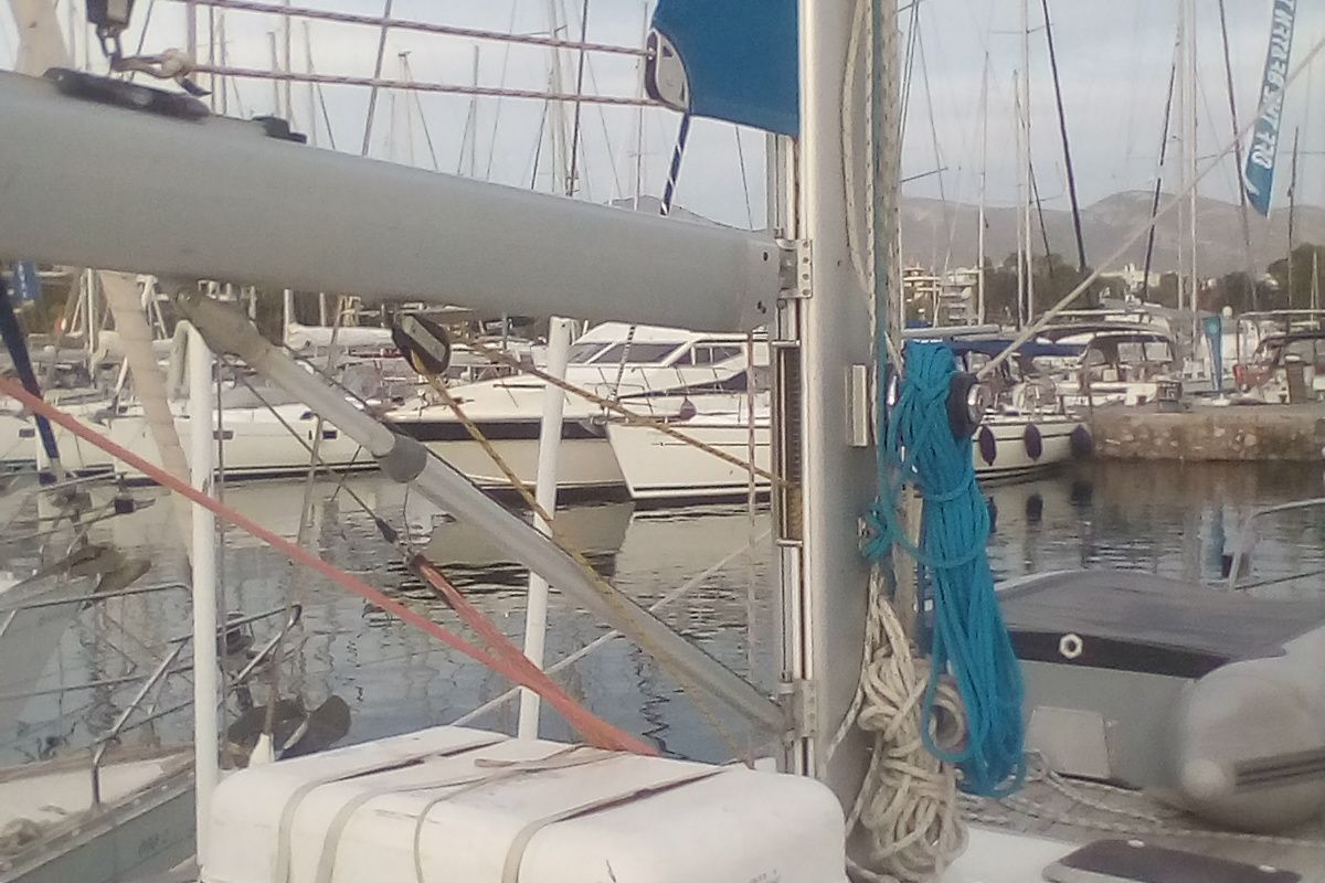 Xenia, a Ocean Star 51.1 sailboat at Municipal Unit of Lefkada, Greece