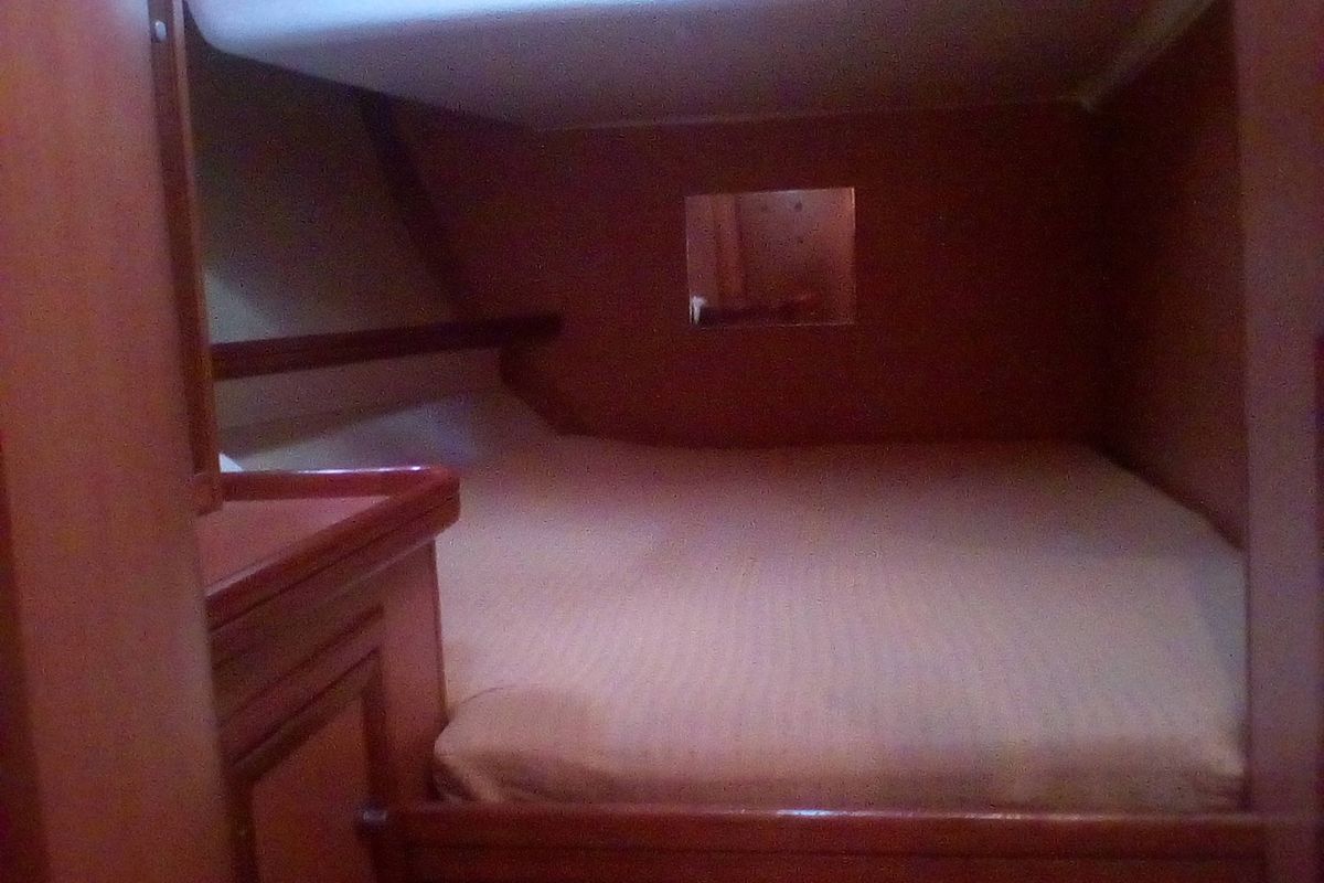 Cabin on Xenia, a Ocean Star 51.1 sailboat at Municipal Unit of Lefkada, Greece