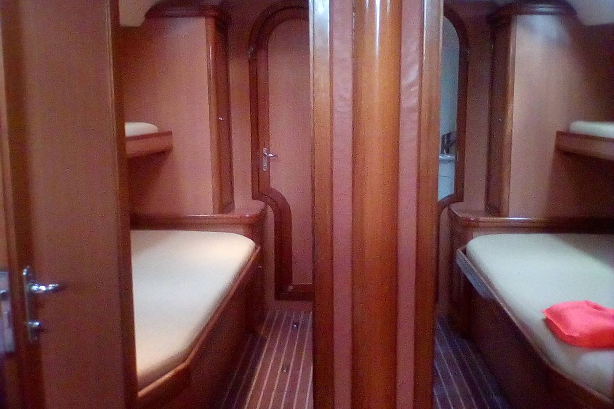 Cabin on Xenia, a Ocean Star 51.1 sailboat at Municipal Unit of Lefkada, Greece