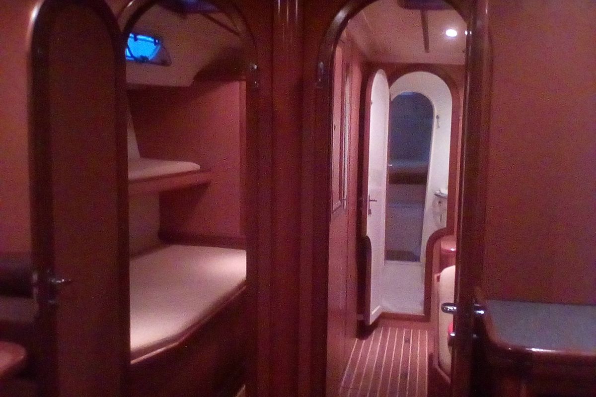 Cabin on Xenia, a Ocean Star 51.1 sailboat at Municipal Unit of Lefkada, Greece