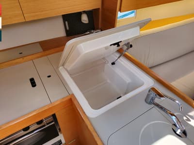 Galley of Layla, a Dufour 360 GL sailboat at Općina Rogoznica, Croatia