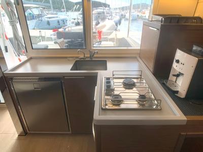Galley of Balance 69, a Lagoon 40 catamaran at Općina Rogoznica, Croatia
