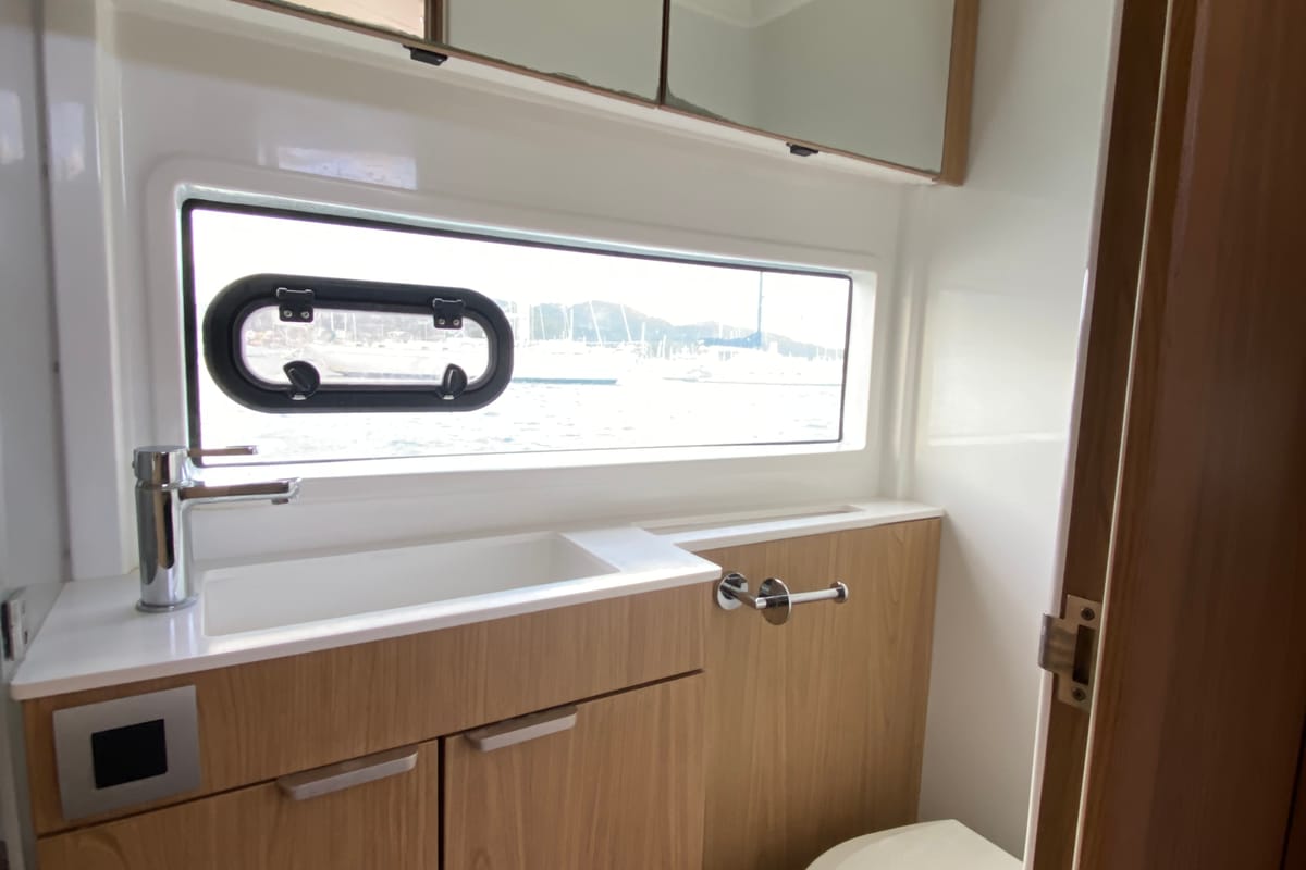 Head on Mosta, a Bali Catspace catamaran at Alameda, United States