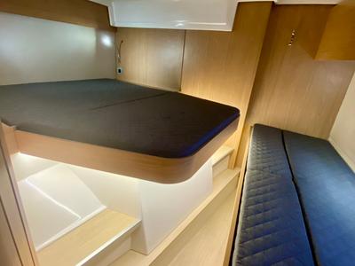 Cabin on Mosta, a Bali Catspace catamaran at Alameda, United States