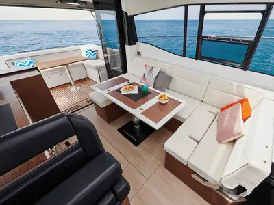 Black Pearl, a Jeanneau Jeanneau NC 37 motorboat at Makarska, Croatia
