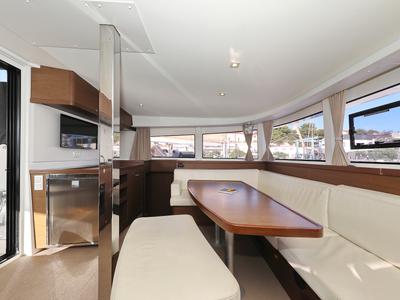 Salon of Sapphire, a Lagoon 42 catamaran at Grad Vodice, Croatia