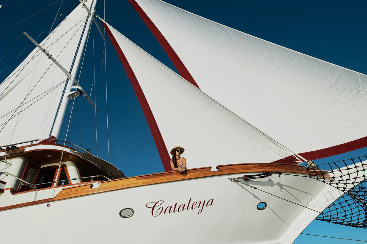 Exterior view of Cataleya, a Custom Made Cataleya yacht at Jesenice, Croatia