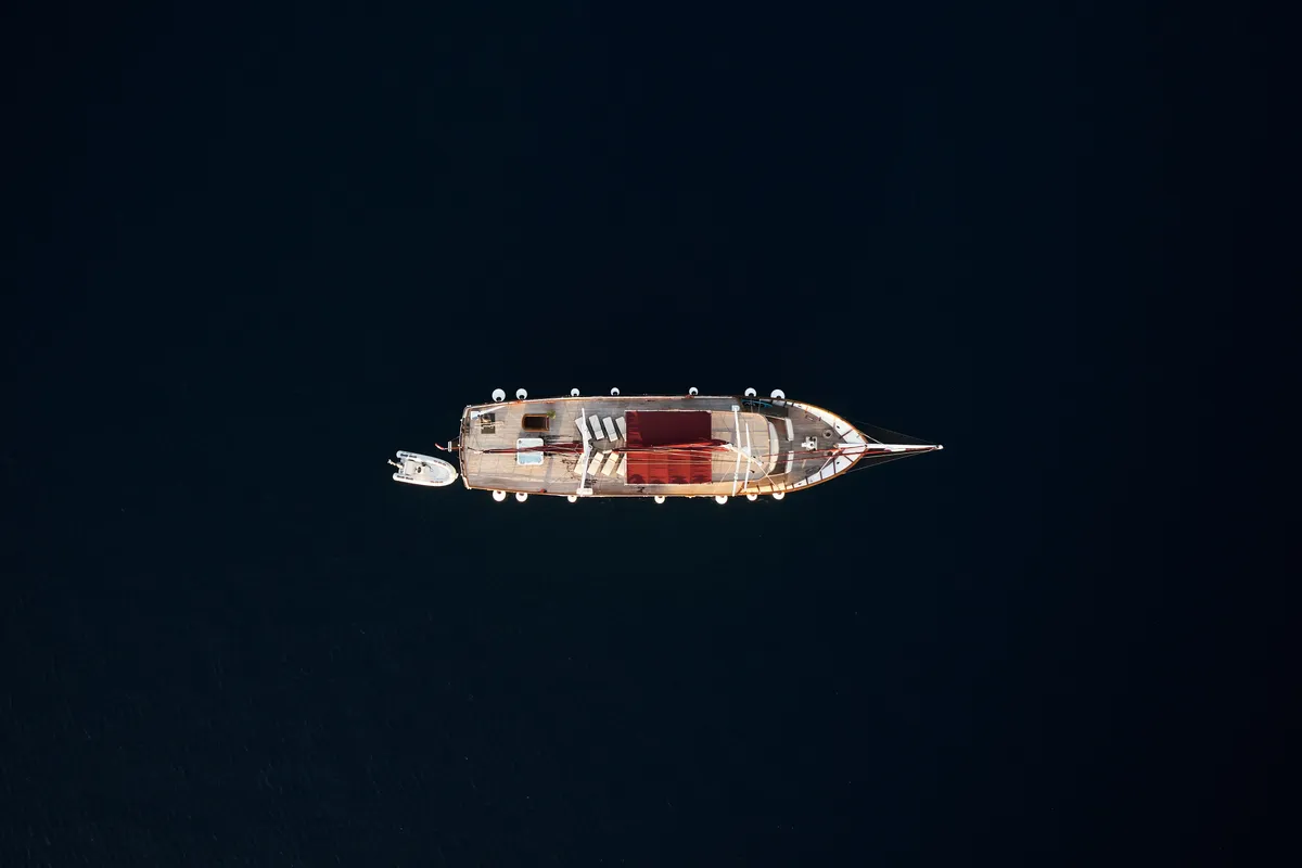 Exterior view of Cataleya, a Custom Made Cataleya yacht at Jesenice, Croatia