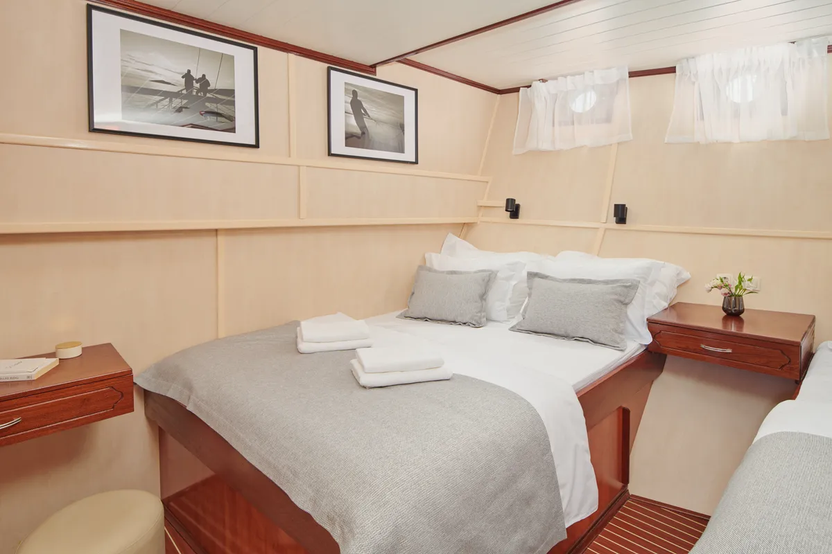 Cabin on Cataleya, a Custom Made Cataleya yacht at Jesenice, Croatia