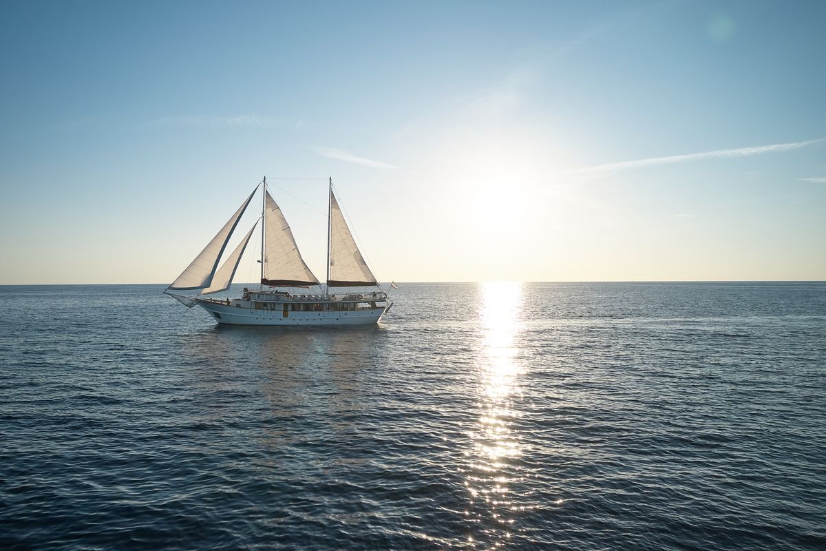 Exterior view of Cataleya, a Custom Made Cataleya yacht at Jesenice, Croatia