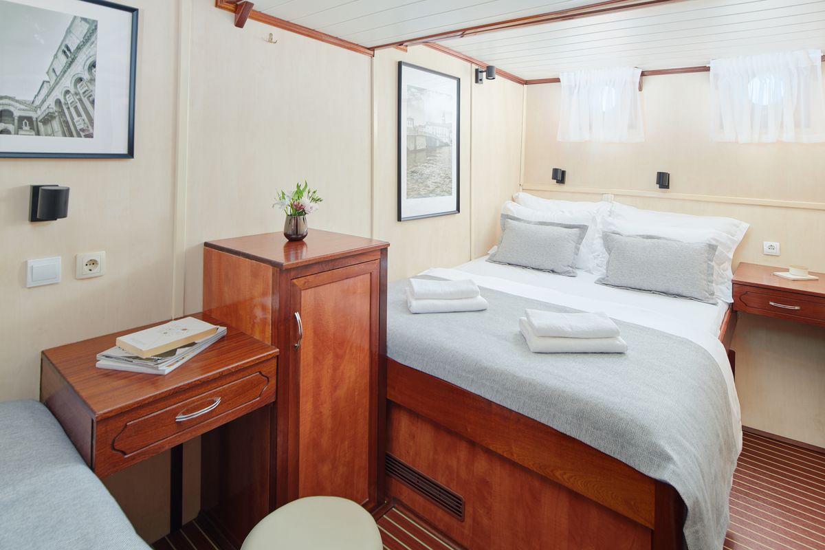 Cabin on Cataleya, a Custom Made Cataleya yacht at Jesenice, Croatia