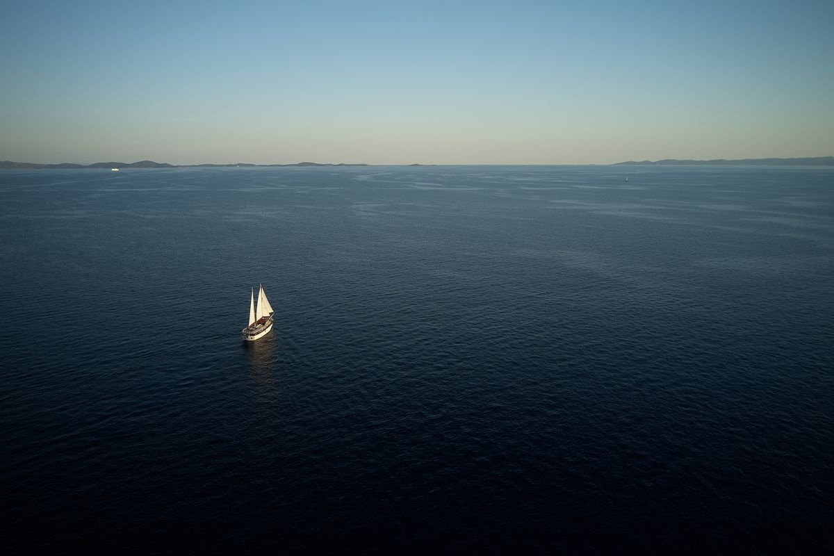Exterior view of Cataleya, a Custom Made Cataleya yacht at Jesenice, Croatia