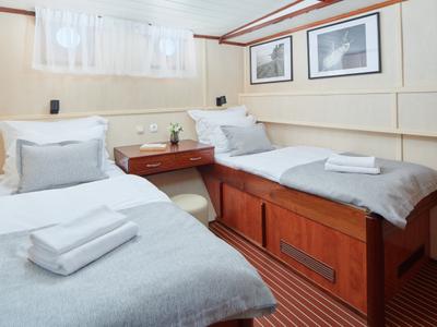 Cabin on Cataleya, a Custom Made Cataleya yacht at Jesenice, Croatia