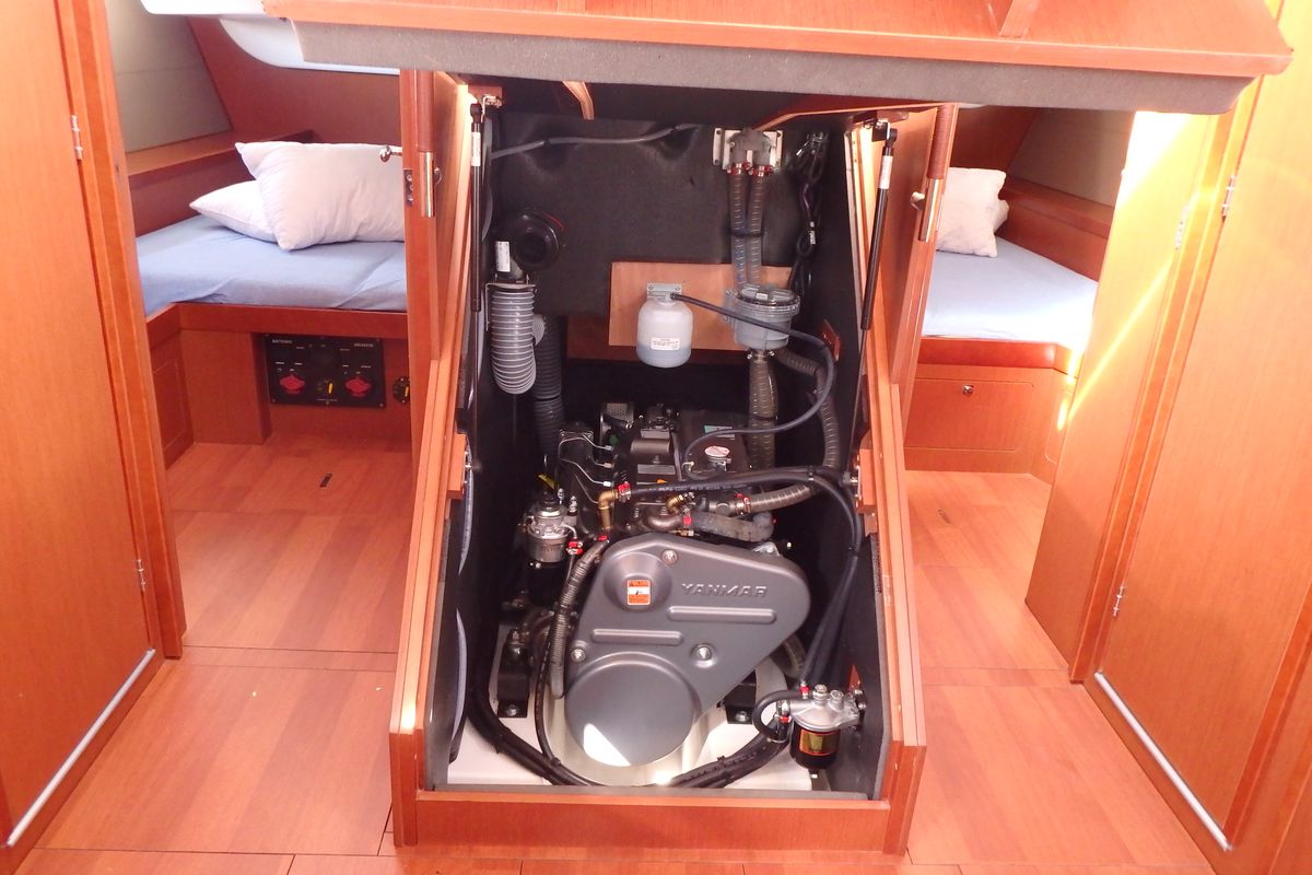 Oceanis 48, a Beneteau Oceanis 48 sailboat at Municipal Unit of Lefkada, Greece