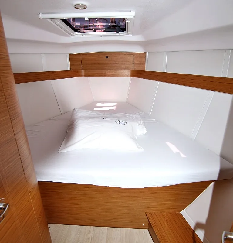 Cabin on Lyra, a Elan Impression 40 sailboat at Općina Sukošan, Croatia