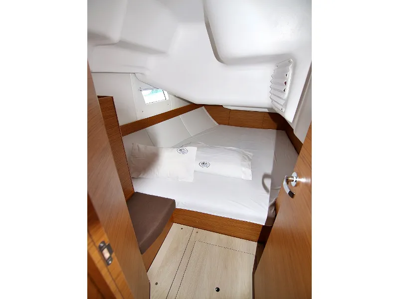 Cabin on Lyra, a Elan Impression 40 sailboat at Općina Sukošan, Croatia