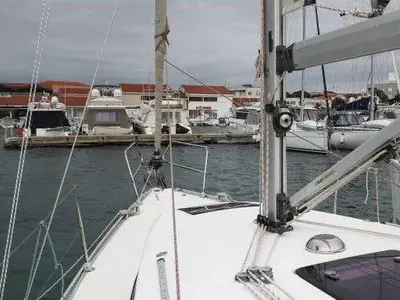 Star Chiara, a Bavaria Cruiser 32 sailboat at Punat, Croatia
