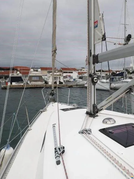 Star Chiara, a Bavaria Cruiser 32 sailboat at Punat, Croatia