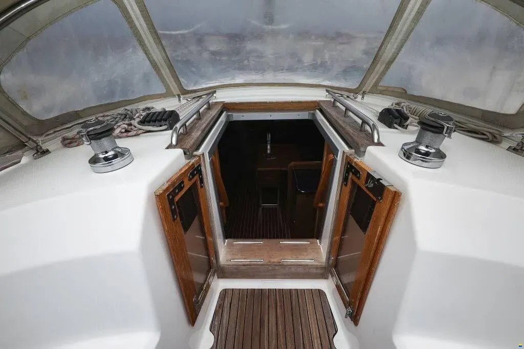 Star Chiara, a Bavaria Cruiser 32 sailboat at Punat, Croatia