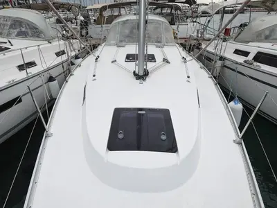 Star Chiara, a Bavaria Cruiser 32 sailboat at Punat, Croatia