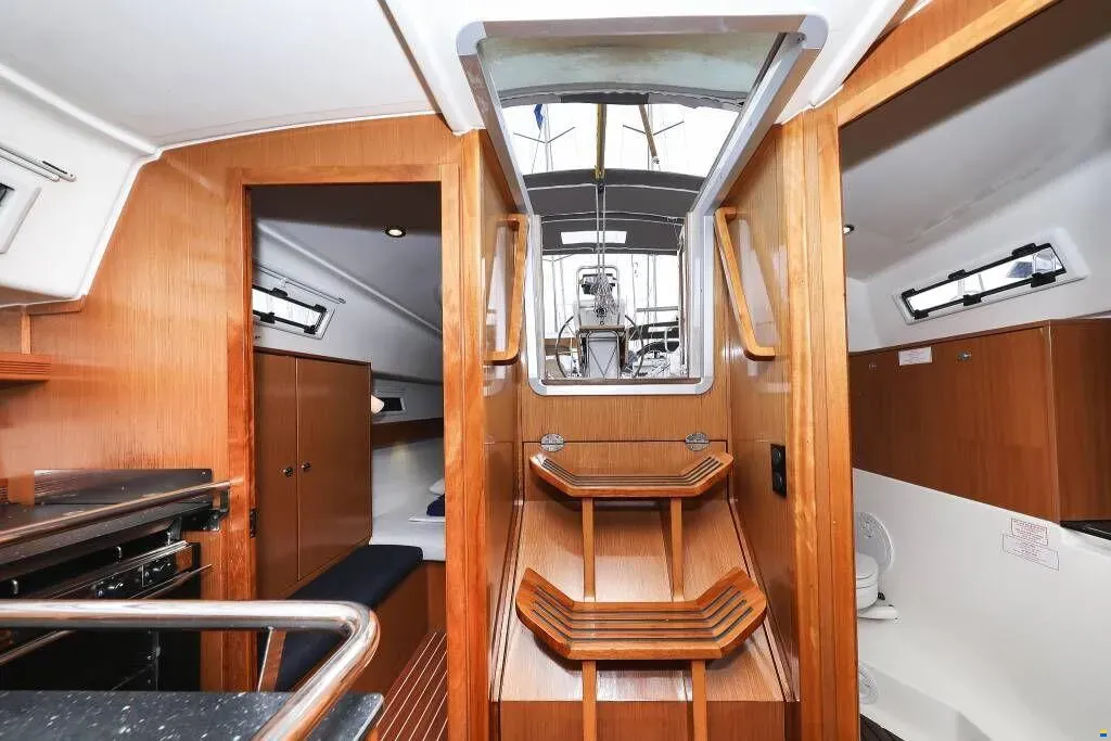 Star Chiara, a Bavaria Cruiser 32 sailboat at Punat, Croatia
