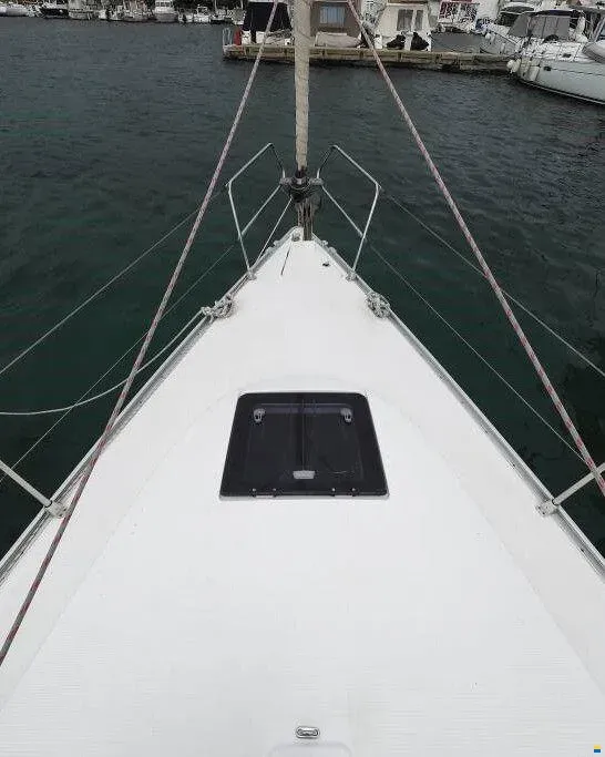 Star Chiara, a Bavaria Cruiser 32 sailboat at Punat, Croatia