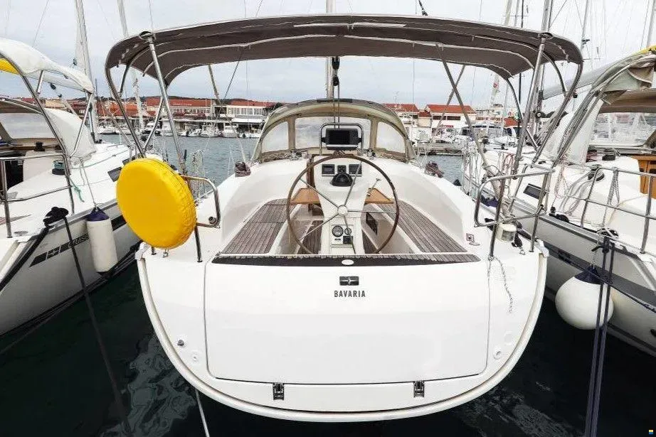 Star Chiara, a Bavaria Cruiser 32 sailboat at Punat, Croatia